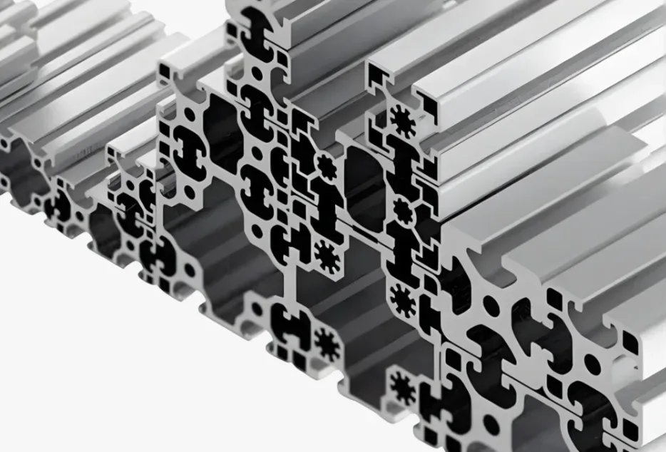 Przekroje profili aluminiowych Alcom