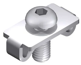 Element złączny do profili aluminiowych