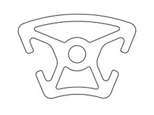 Profil 5 R20x40-45 – przekrój