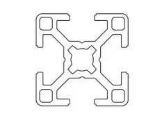Profil 10 40x40 – przekrój