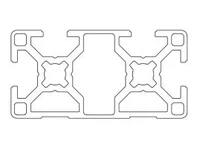 Profil 10 80x40 2N – przekrój