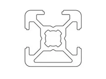 Profil 6 20x20 1N – przekrój
