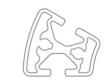Profil 6 R30x60-30 – przekrój