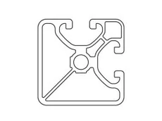 Profil 8 40x40 eco 2N 90 – przekrój