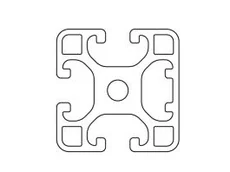 Profil 8 40x40 lekki 1N – przekrój