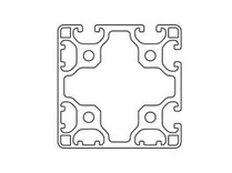 Profil 8 80x80 lekki 4N 90 – przekrój